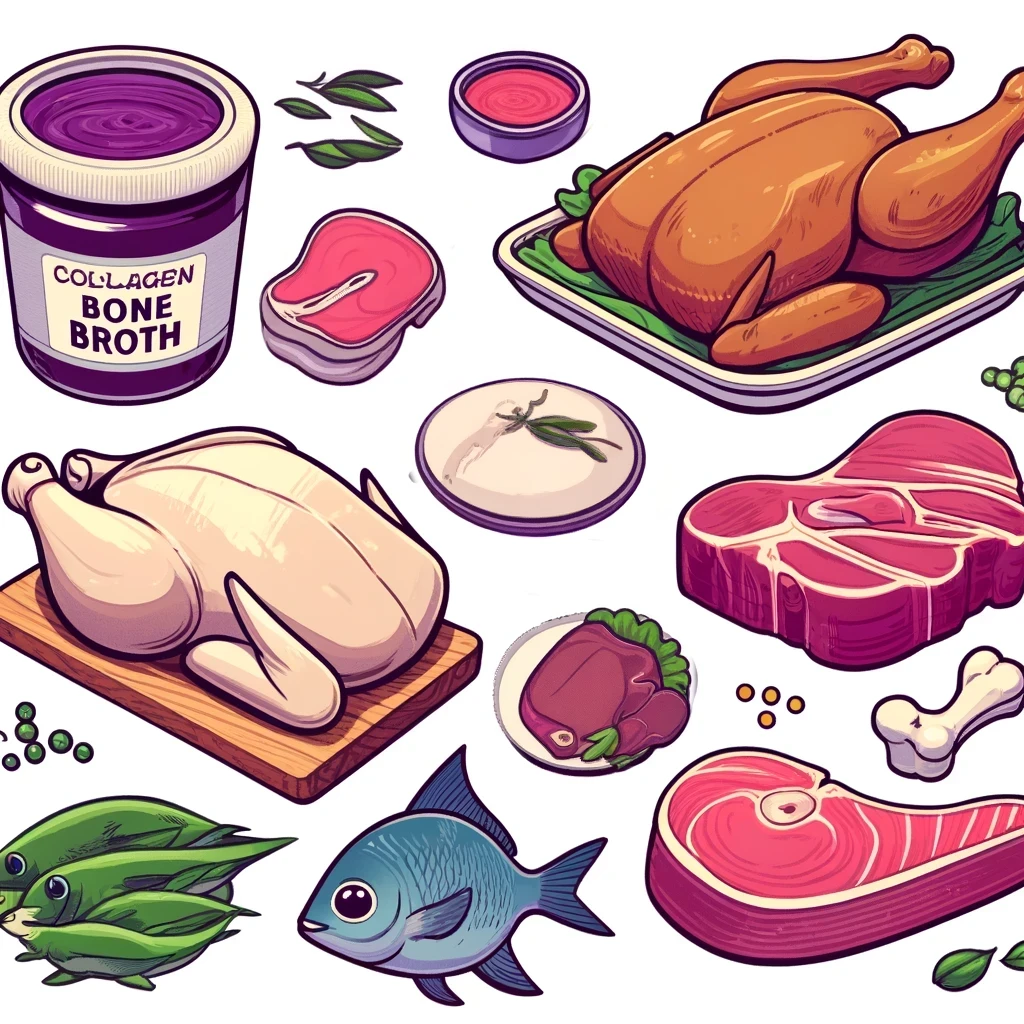 Understanding Collagen: The Protein that Holds Us Together 2 Collagen-rich foods like bone broth and fish
