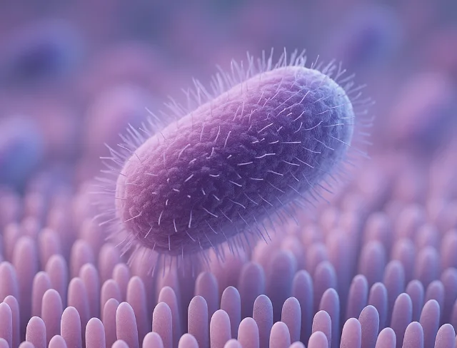 Akkermansia and Blood Sugar: Can Gut Bacteria Help Fight Type 2 Diabetes? 1 Akkermansia muciniphila living in the gut lining